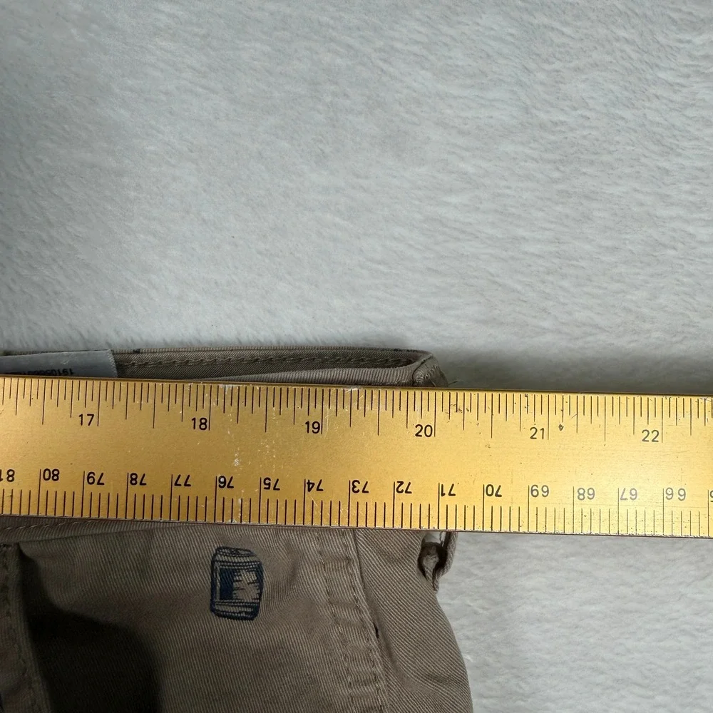 Wrangler Mens Khaki Barrel Print‎ Cargo Shorts Size 40